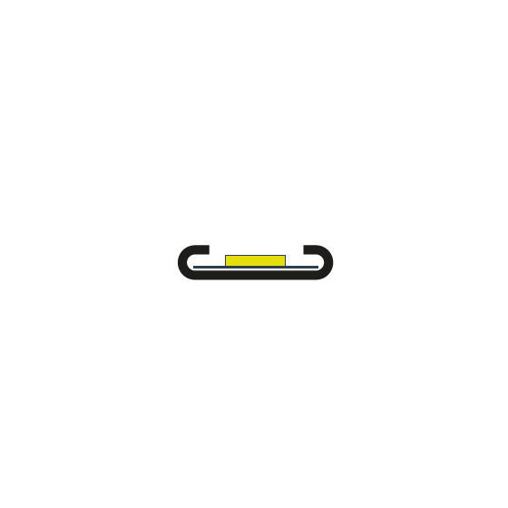Support pour bandes LED PR1002