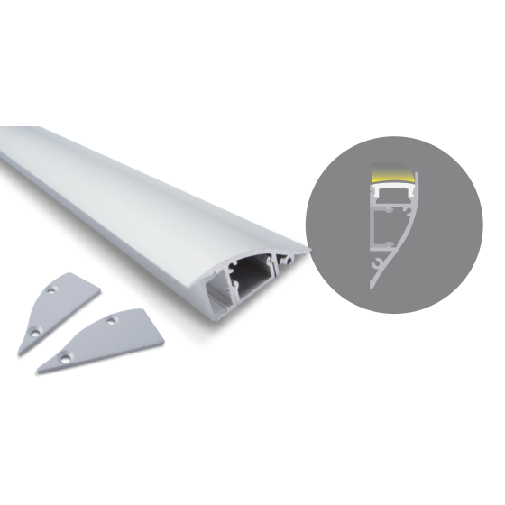 Profilé aluminium applique