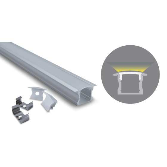 Profilé aluminium basique haut