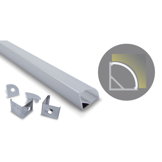 Profilé aluminium d'angle
